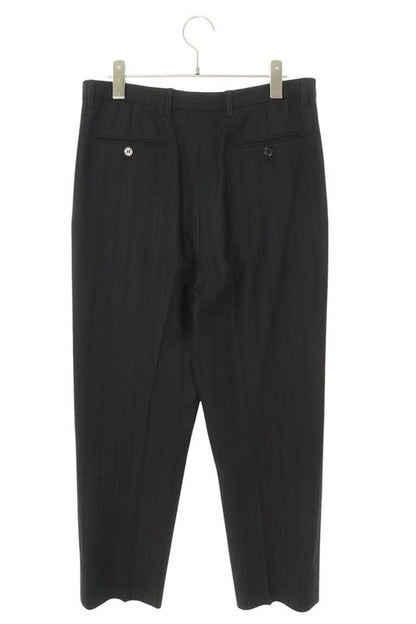 Saint Laurent Paris 682379 Y1e45 Striped Tuxedo Slack Long Pants Men 46