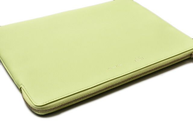 Celine Clutch Pouch Clutch Bag Ipad Case Celine Light Green Unused