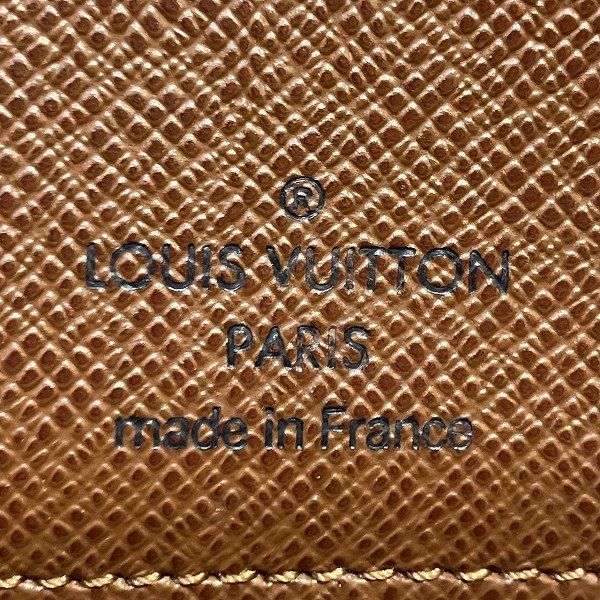 Louis Vuitton Monogram Porte Papier Zip M61207 Bifold Wallet Unisex