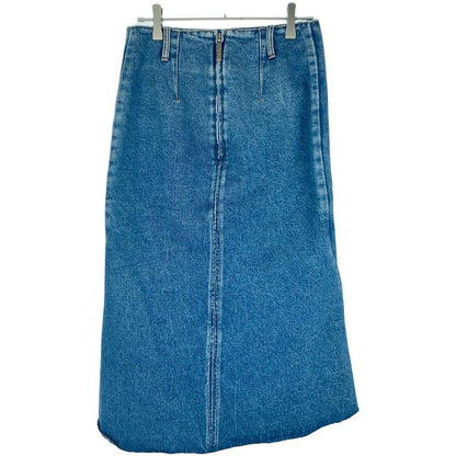 Balenciaga 19ss Denim Skirt 572190 Tcw03 Indigo 38