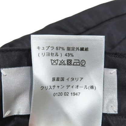 DIOR Tuck Shorts Slacks Half Pants Wide 03tc118a4817 Cupra Bottoms Black 48