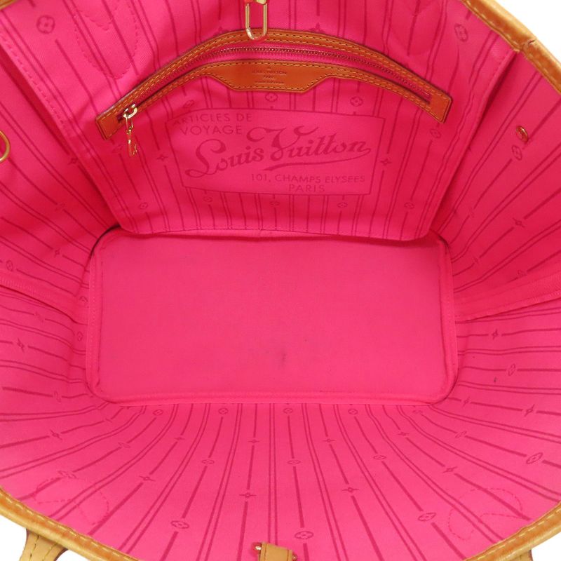 Louis Vuitton M48613 Neverfull MM Old Tote Bag Monogram Canvas Women