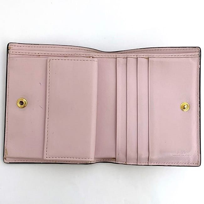 Fendi Bifold Wallet Pink Fize 8m0387 Ec20532