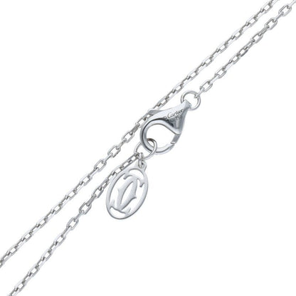 Cartier Juste UN CLOU Neclace Juste Un Clou 18kwg Half Diamond Necklace Men's