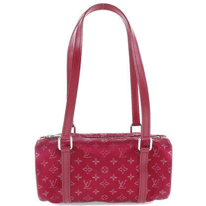 Louis Vuitton Little Papillon M92353 Monogram Satin Red Th0092 Ladies Handbag