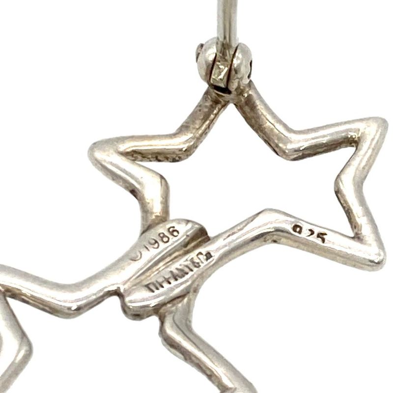 Tiffany & Co Tiffany & Co Triple Star Brooch Sv925 31g Silver