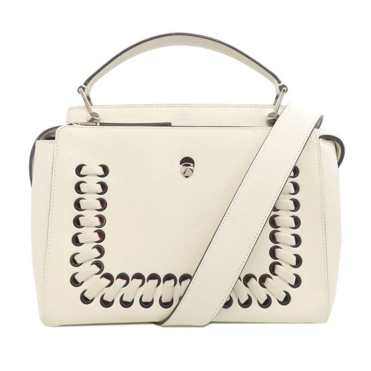 Fendi Dot Com 2WAY Handbag Calf Women