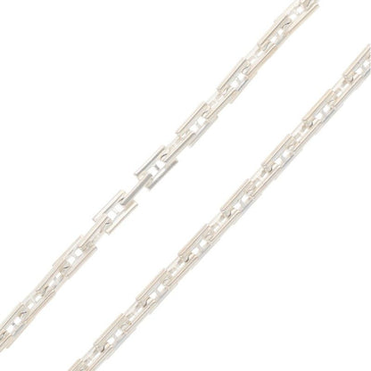 Hermes Hera Cles Silver Necklace Men's 42cm (16.54in)