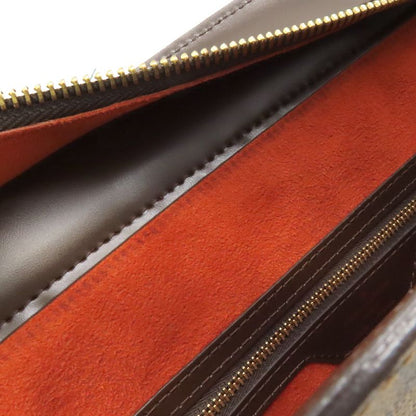 Louis Vuitton Venice PM Tote Bag Damier Canvas Damier Ebene Gold Hardware Brown