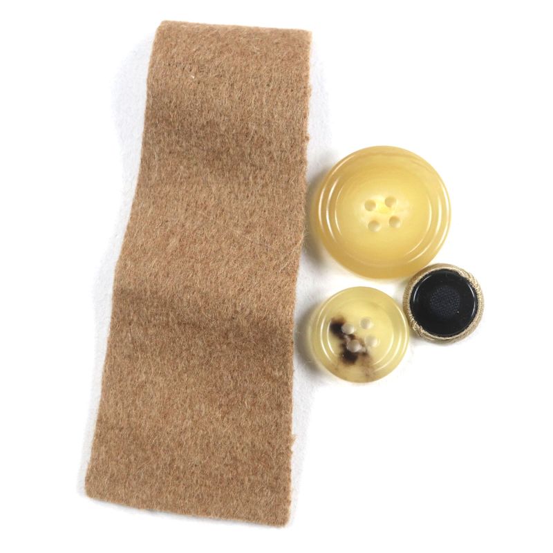  Gucci 23AW 753089 100% Camel Hair City Label Logo Buttons Single Chester Coat