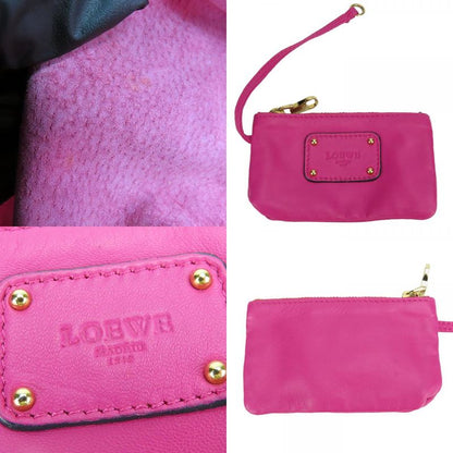 Loewe Shoulder Bag Anagram Nappaleather Pink Gold Hardware Drawstring Shoulder