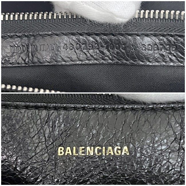Balenciaga Tote Bag Bazar Shopper M Black 480792