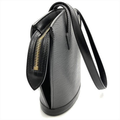 Louis Vuitton Saint Jacques Noir Black Tote Bag Epi M52262 Black Gold Hardware