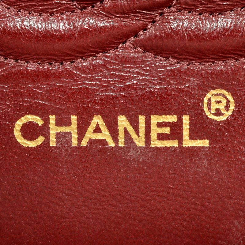 Chanel Matelasse 25 W Flap Chain Shoulder Bag Lambskin Black Gold Hardware Coco