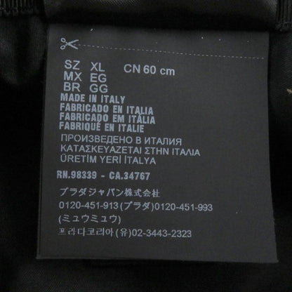 Prada 2hc137 Stripe Triangle Logo Triangle Plate Bucket Hat Orange Multicolor