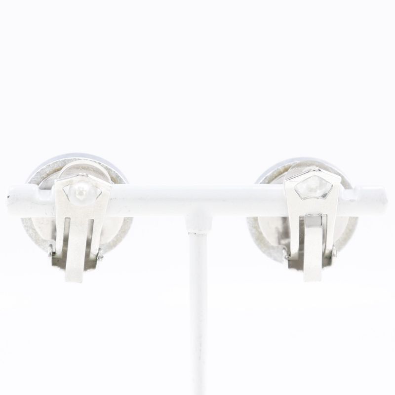 Chanel Coco Mark Plastic Silver 00A Ladies 5.8g Earring
