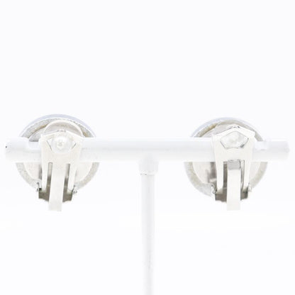 Chanel Coco Mark Plastic Silver 00A Ladies 5.8g Earring