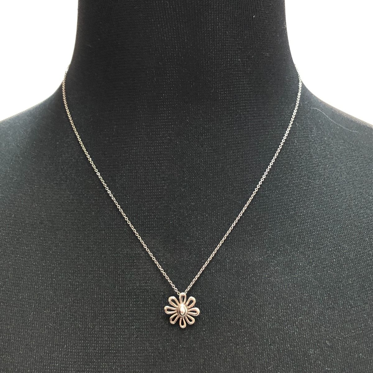 Tiffany & Co Tiffany Daisy Necklace Ag925 Main Item Only Silver