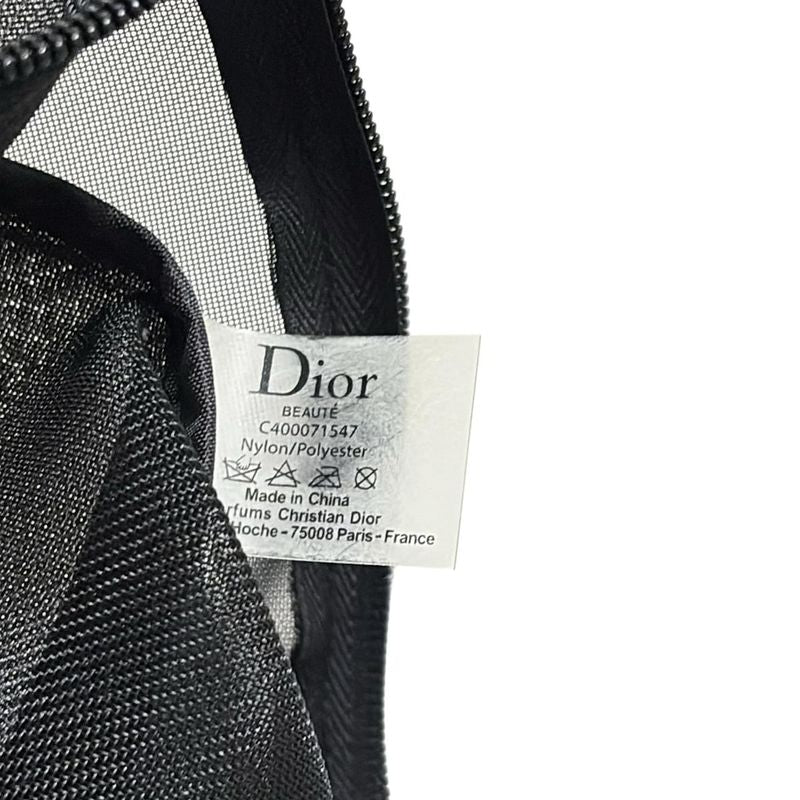 Dior Parfums Pouch - Black And White Mesh