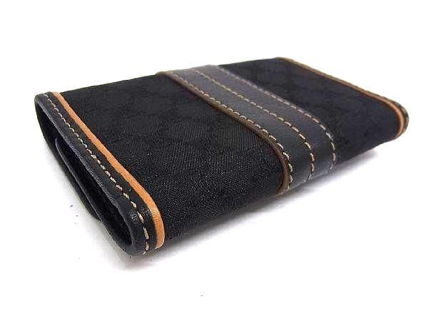 Celine Macadam Pattern Canvas And Leather 6-stack Key Case Key Case Men's