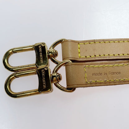 Louis Vuitton Leather Beige 110cm (43.31in) Shoulder Strap Bag Accessories