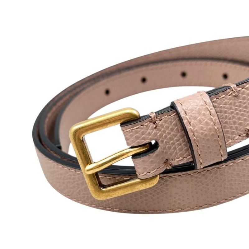 Christian Dior Waist Bag Saddle Belt Pouch S5619cwvg-50pu Logo Pink Beige Gold