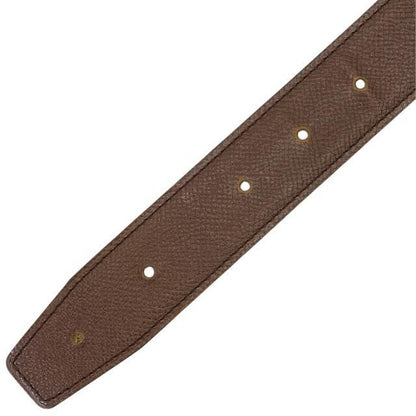 Hermes Constance Belt Accessories Small Leather Brown Green [size 70] Marked □A