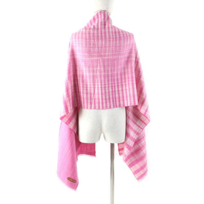 Hermes Jeu De Tissage Jeu De Tissage 100% Cashmere Leather Checked Scarf With