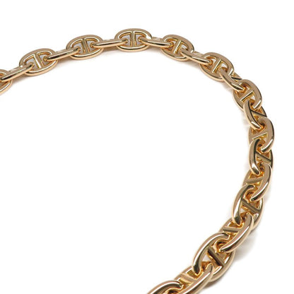 Hermes Necklace Chaine D'ancre PM 43 Pieces 43 Links Chain 18K Pink