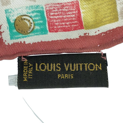 Louis Vuitton Beats Float Silk Scarf Pink