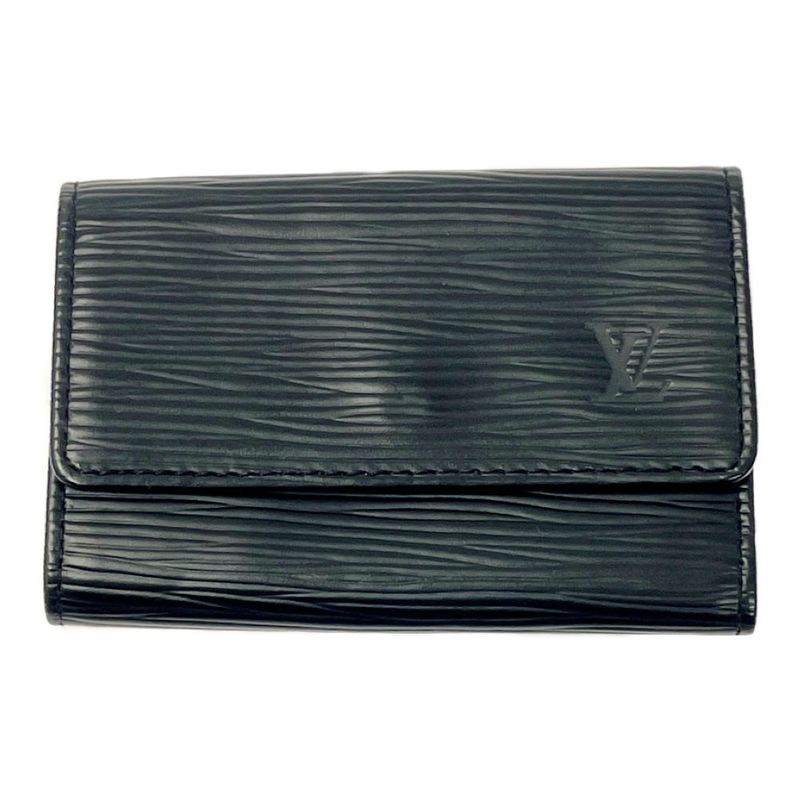 Louis Vuitton M63812 Epi Leather Multicles 6 Key Case Noir Black 303014 Key Case
