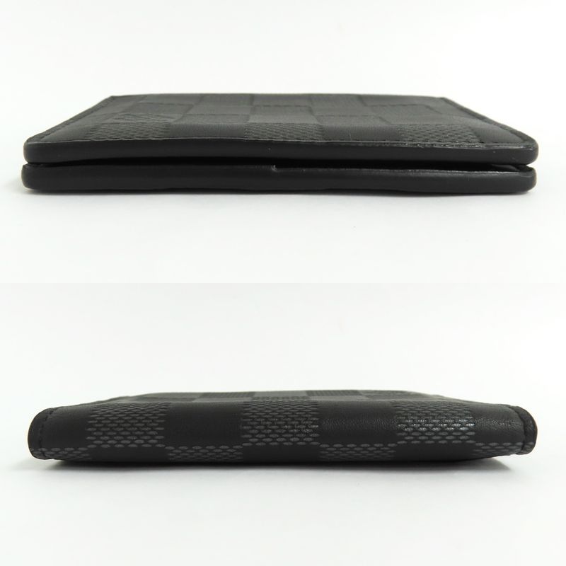 Louis Vuitton Organizer De Poche N60183 Damier Infini Black Card