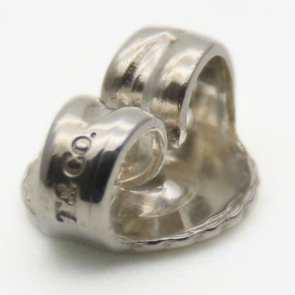 Tiffany & Co Earrings Open Heart 925 Silver Approx 2.2g Silver Elsa Peretti