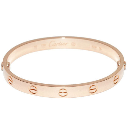 Cartier Bracelet Bangle 18K Pink Gold Love Bracelet