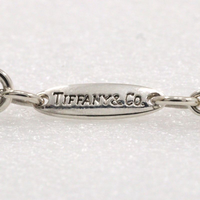 Tiffany & Co Open Heart 22mm (0.87in) Model Silver 925 Ladies 7.1g Necklace