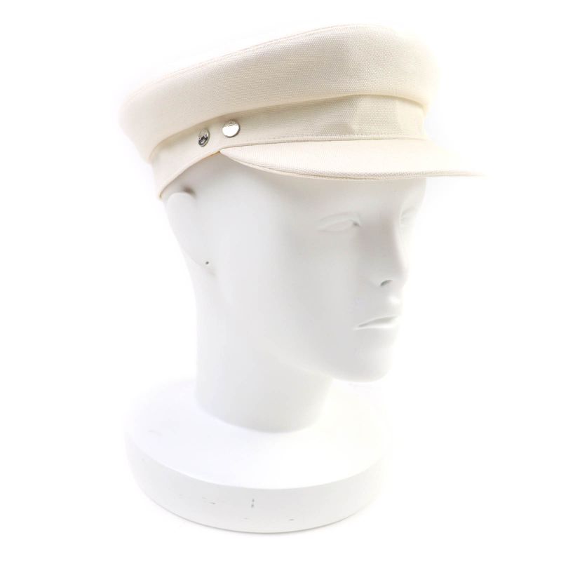 Hermes Vauban 100% Cotton Serie Hardware Attached Casket Ivory 58 Storage With