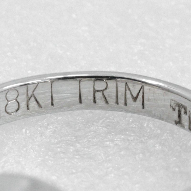 Tiffany & Co Love Knot Vintage 18K Yellow Gold And 925 Silver Size 9.5 Ladies