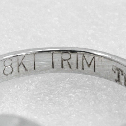 Tiffany & Co Love Knot Vintage 18K Yellow Gold And 925 Silver Size 9.5 Ladies