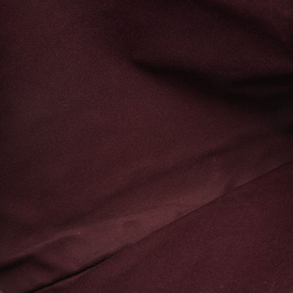 Chanel Tote Bag Coco Mark Canvas With Whistle Charm White And Black Silver