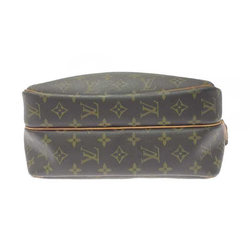 Louis Vuitton M45254 Monogram PVC Reporter PM Shoulder Bag Brown 455894