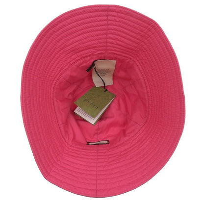 Unused With Tags Gucci 2023item 729470 Brella Cloche GG Metal Nylon Bucket Hat