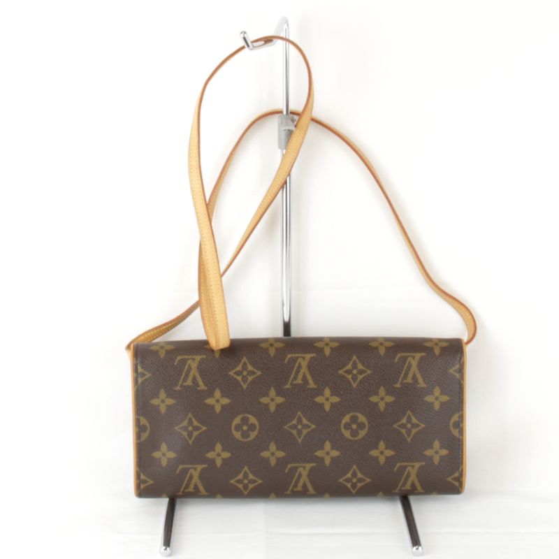 Louis Vuitton Pochette Twin GM M51852 Shoulder Bag Monogram Canvas