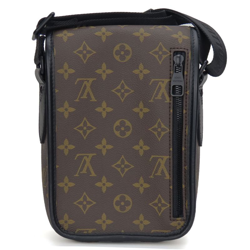 Louis Vuitton Shoulder Bag Archie Messenger M46442 Monogram Macassar Brown