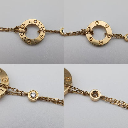 Cartier Love Circle Diamond Gold Au750 B6038300 Dyf404