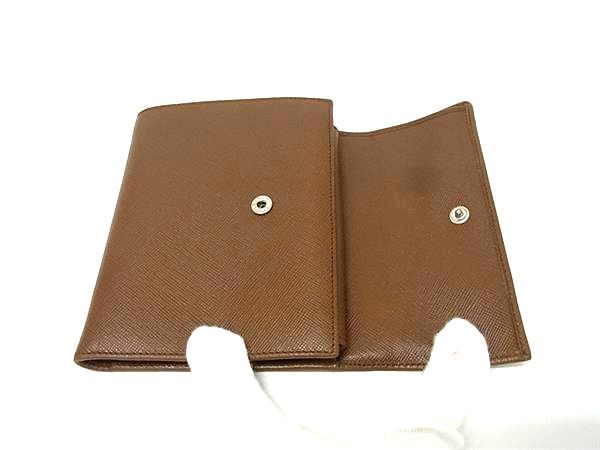 Prada M170a Saffiano Leather Trifold Wallet Coin Purse Coin Purse