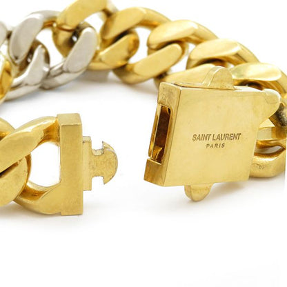 Saint Laurent Bracelet Carryover Classic GP Gold Two Tone Color [box