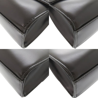 Louis Vuitton Athene Opera M63902 Leather Black Handbag Black LV 1919 Louis