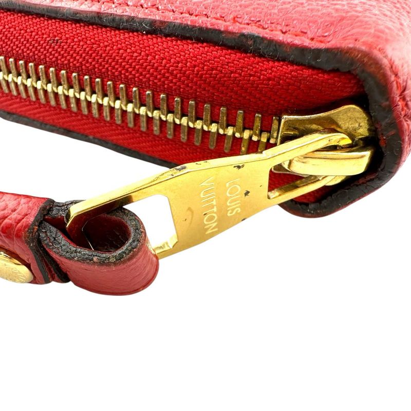 Louis Vuitton M60547 Monogram Empreinte Round Zipper Zippy Wallet Long Wallet
