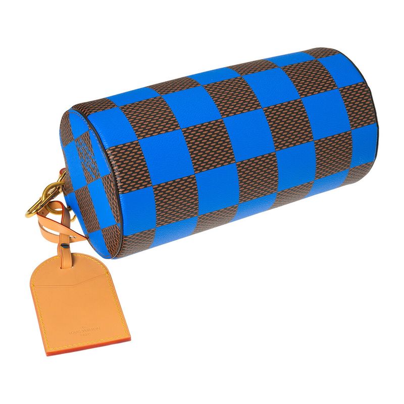 Louis Vuitton Shoulder Bag Soft Porochon PM Blue