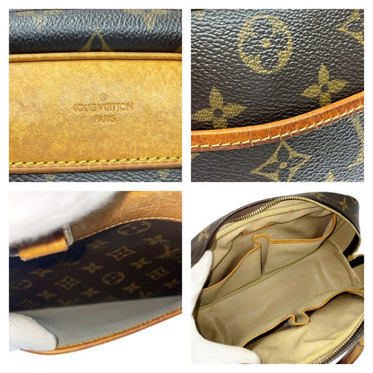 Louis Vuitton M42228 Monogram PVC Trouville Handbag Brown 326311 Handbag